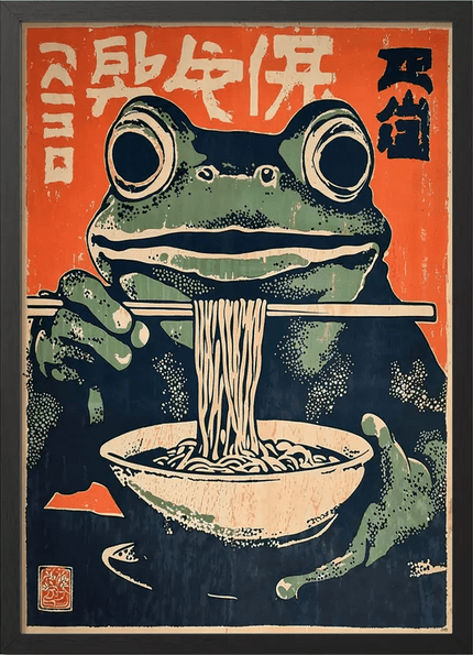 Echo frog poster